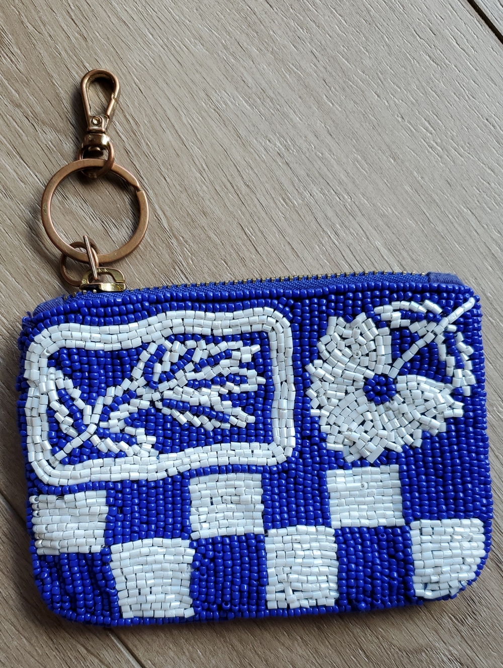 Anthropologie Fiona Beaded Coin Purse